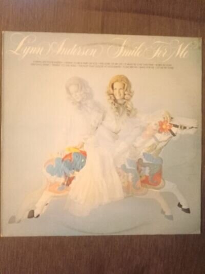 LYNN ANDERSON SMILE FOR ME 1974 UK CBS 12" LP 80149