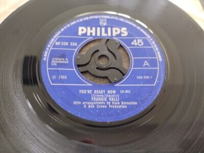 FRANKIE VALLI - YOU'RE READY NOW - PHILIPS - UK - BF 320 226 - SOUL - 1970