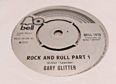 GARY GLITTER * ROCK AND ROLL PART 1 * 7" SINGLE 1972 EXCELLENT