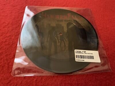 HAMMERFALL ONE MORE TIME RARE 2011 7" PICTURE DISC MINT UNPLAYED VINYL METAL