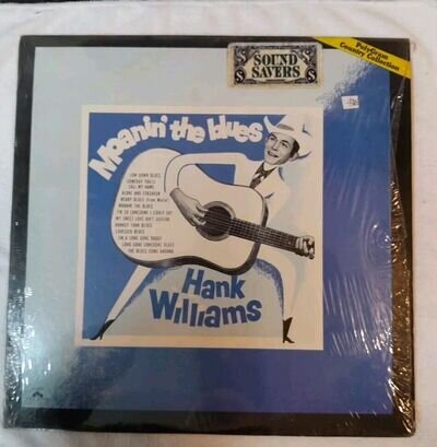 Hank Williams - Moanin' The Blues (1956 LP) Excellent Condition. Polydor.