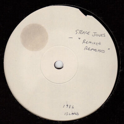 Grace Jones - Remixed Remasked (12", Promo, W/Lbl)