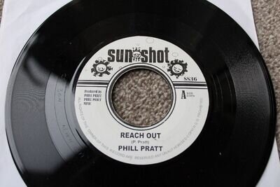 Phil Pratt 45 Reach Out / Horace Andy Tag A Long Re-issue EX Sunshot