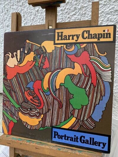 Harry Chapin ‎– Portrait Gallery Vinyl LP 1975 Elektra ‎7E 1041 Gatefold EX/VG+