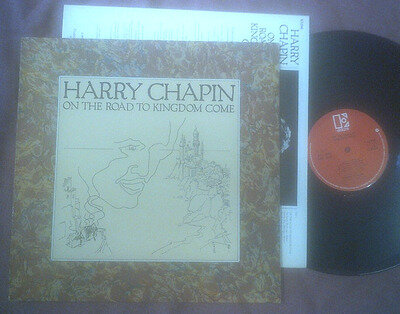 HARRY CHAPIN-ON THE ROAD TO KINGDOM COME LP + INNER SLEEVE