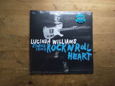 Lucinda Williams Stories From A Rock & Roll Heart NEW SEALED BLUE Vinyl Record