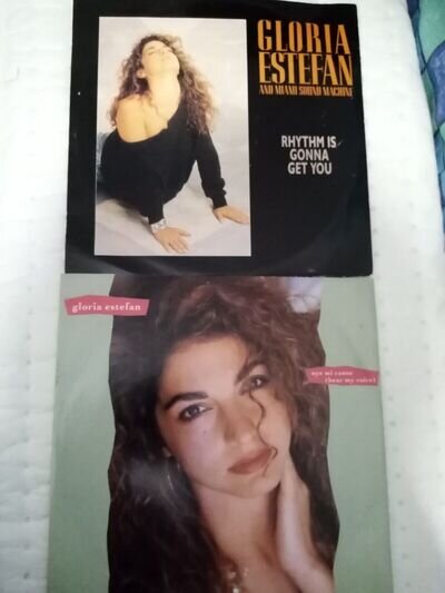 gloria estefan 12 vinyl x2