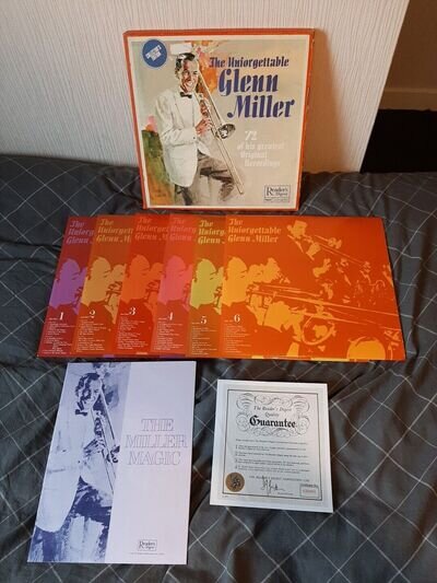 The Unforgettable Glenn Miller, 72 Hits , Reader's Digest 6 Lp Set