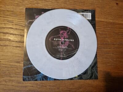 ALICE IN CHAINS - Heaven Beside You WHITE VINYL 1996 Columbia 7”