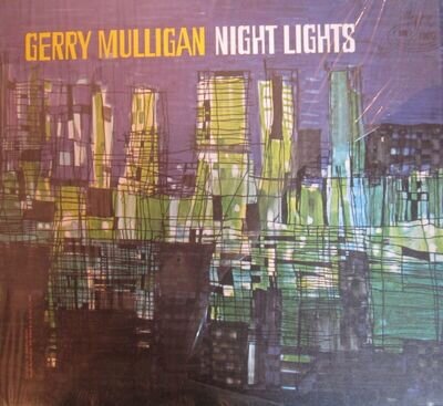 Gerry Mulligan. Night Lights. Canadian issue Album Mercury Wing VG+