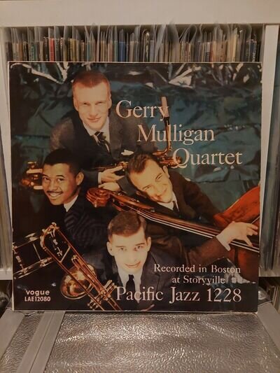 Gerry Mulligan Quartet - Recorded In Boston At Storyville (1958 UK) NM/VG+