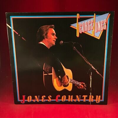 GEORGE JONES Jones Country1983 UK Vinyl LP. Epic EPC 25733 Radio Love original