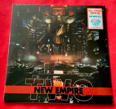 Hollywood Undead New Empire,Vol.2 Clear Orange & Turquoise Splatter Vinyl Mint