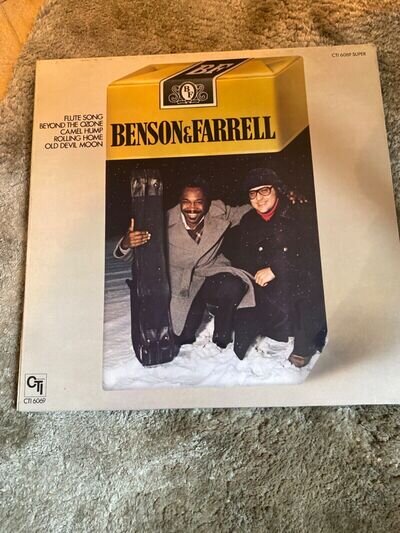 George Benson & Joe Farrell Benson & Farrell CTI Records CTI 6069 Vinyl LP Album