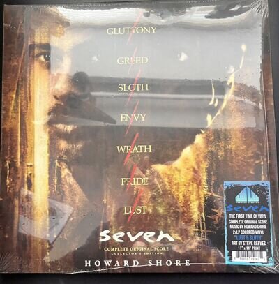 Howard Shore - Seven Soundtrack 2 X Vinyl LP Waxwork Records New Sealed