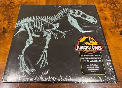 Jurassic Park Mondo Soundtrack Amber vinyl