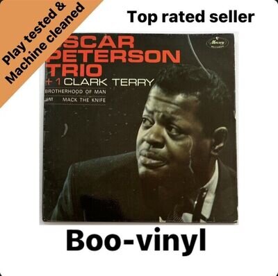 The Oscar Peterson T - Oscar Peterson Trio 1 Clark Terry 7” Vinyl Record Jazz Ex