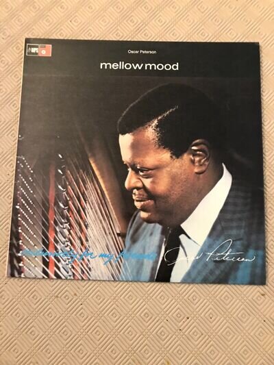 Oscar Peterson Trio Album Mellow Mood Vinyl LP Jazz