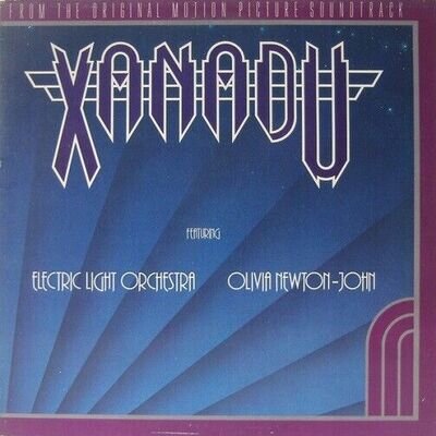 ELECTRIC LIGHT ORCHESTRA (ELO) Xanadu Vinyl Album LP Jet 1980 Olivia Newton-John