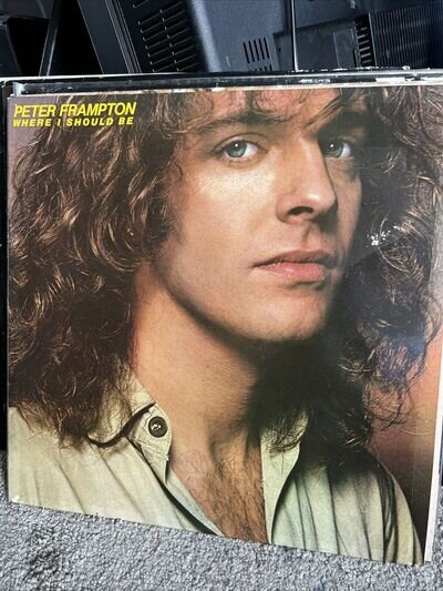 *** Peter Frampton - Where I Should Be LP Vinyl Record 1979 A&M ***