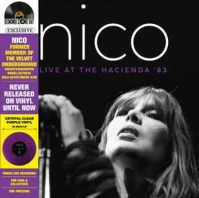 NICO - LIBRARY THEATRE '83 CRYSTAL CLEAR YELLOW VINYL - New Vinyl Rec - R72z