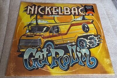 Nickelback get rollin' Transparent Orange Vinyl Sealed