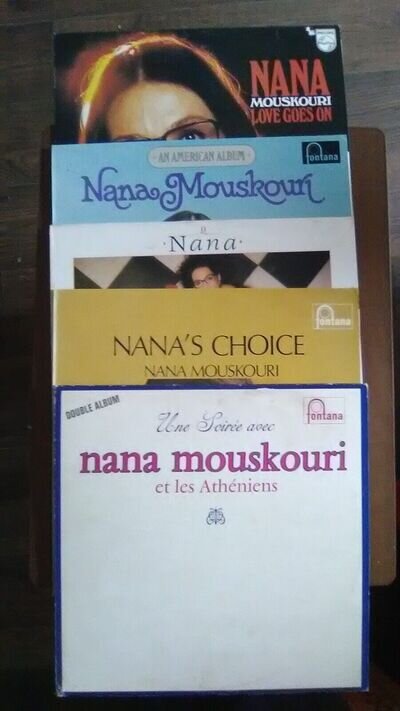 Nana Mouskouri: Collection Of 5 x 12" Vinyl LPs - 1220/24