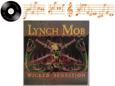 Lynch Mob Wicked Sensation Vinyl LP Rare - EX