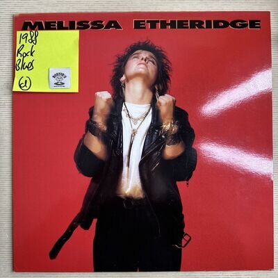 Melissa Etheridge - Melissa Etheridge (Self Titled) 12” Vinyl Record EX