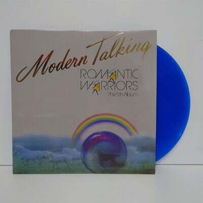 MODERN TALKING - ROMANTIC WARRIORS - THE 5TH ALBUM 180G BLUE VINYL LP REISSUE