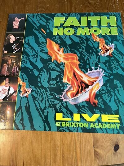 Faith No More Live At The Brixton Academy Vinyl LP 1990