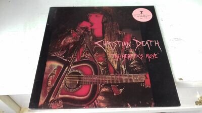 Christian Death The Heretic's Alive lp Vinyl Limited Edition & Merchandise form