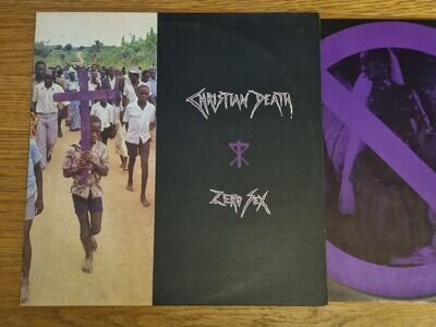 Christian Death – Zero Sex Jungle Records – JUNG 50T 1989 12” Deathrock Goth