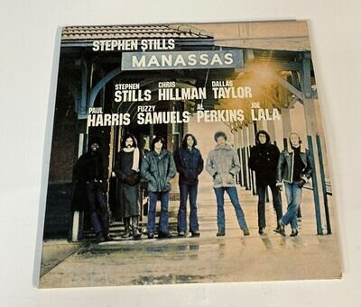 Stephen Stills - Manassas - 1972 Double Vinyl LP - Atlantic VG+/VG+