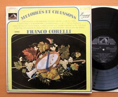 Franco Corelli Melodies Et Chansons EMI Spanish Vinyl EMI J 053 02 027 NM/VG