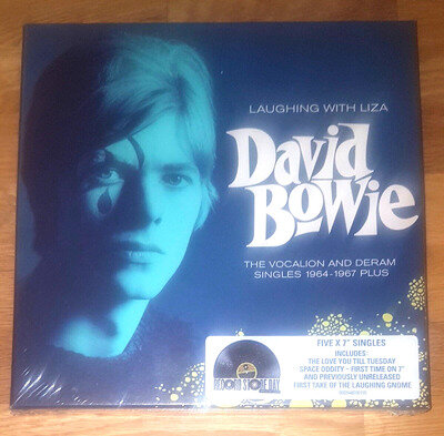 DAVID BOWIE LAUGHING WITH LIZA 5 X 7" VINYL BOX SET NEW & SEALED FREE P&P