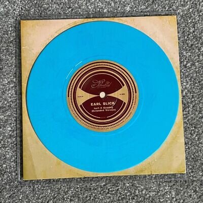 David Bowie X Earl Slick Isn’t It Evening 7" Turquoise Blue Vinyl | New