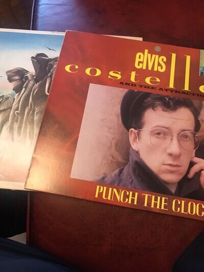 Elvis Costello-Punch The Clock & Armed Forces . Lps.