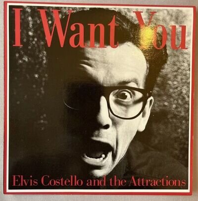 Elvis Costello I Want You 7” Single 1986 IMP Records ex/ex