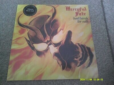 MERCYFUL FATE Don't Break The Oath & INSERT 2020 180 gram METAL BLADE mint