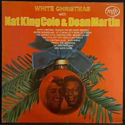 Nat King Cole & Dean Martin – White Christmas – USED Vinyl LP