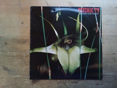 Psychic TV Dreams Less Sweet Very Good+ Vinyl LP Record Album 25737