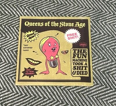 Queens Of The Stone Age Qotsa The Fun Machine Took A Shit And Died New Sealed