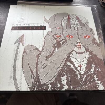 Queens Of The Stone Age - Villains (Vinyl) Alternative Cover Etched D Side