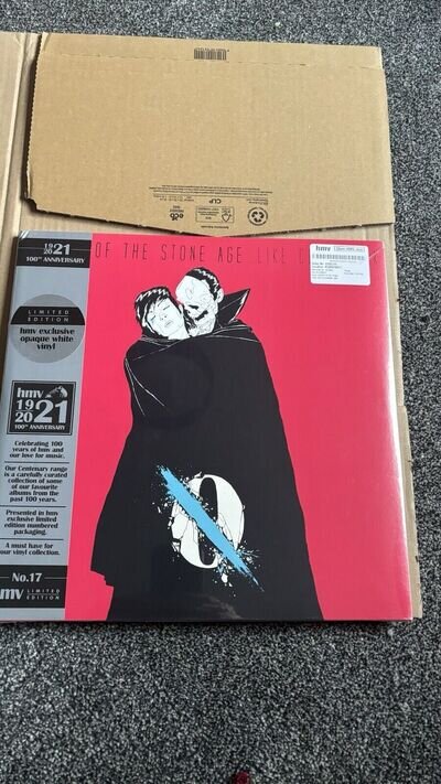 Queens Of The Stone Age - Like Clockwork 2xLP White Vinyl HMV Centenary Ed /1000