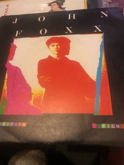 JOHN FOXX -UNDERPASS ( ORIGINAL 7 INCH VINYL RECORD RELEASE)