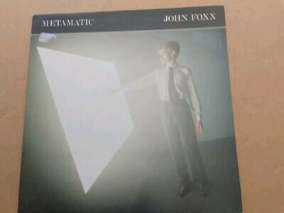 JOHN FOXX – METAMATIC LP UK 1980 ELECTRONICA ULTRAVOX