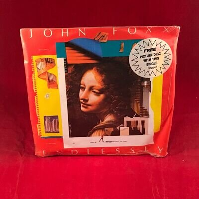 JOHN FOXX Endlessly 1983 UK 4-track 7" vinyl single double pack picture disc NEW