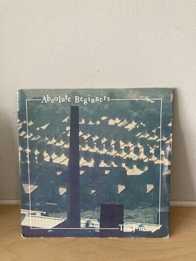 The Jam.Absolute Beginners.Plus Lyrics. 1981. Polydor records.7 inch vinyl