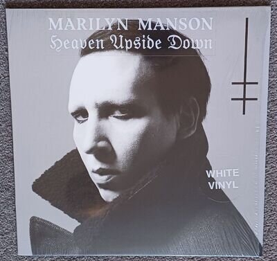 Marilyn Manson Heaven Upside Down White Vinyl Record